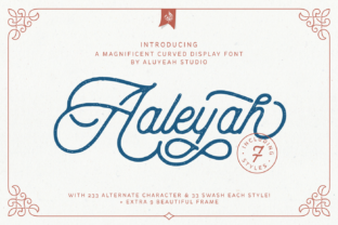 Aaleyah: A Display Font That Makes Your Words Feel Intentional
