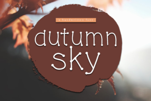 Autumn Sky: A Bold Font for Standout Designs