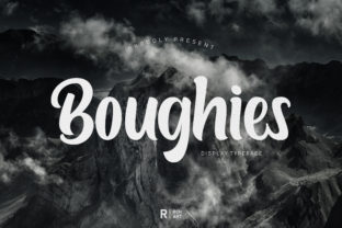 Boughies: Elevate Your Design with a Bold Display Font
