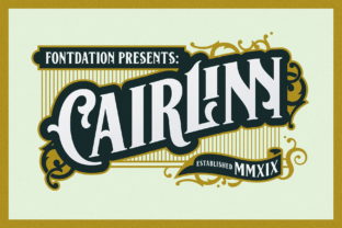 Cairlinn: Vintage Typography with Modern Purpose