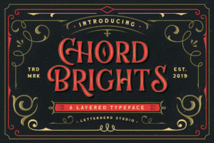 Chord Brights: A Vintage Font with Timeless Appeal