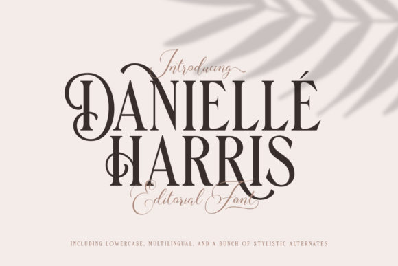Danielle Harris: Where Elegance Meets Intention in Typography