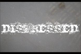 Erased Figgins Brute: A Distressed Font with Character