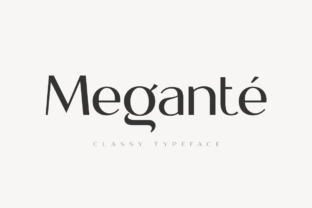 Megante: A Refined Display Font for Purposeful Typography