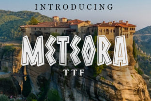 Meteora: A Greek-Style Font That Elevates Design