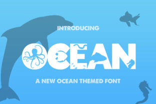 Ocean: A Nautical Display Font That Captivates