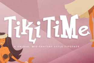 Tiki Time: A Tropical Font That Brings the Aloha Spirit to Your Designs